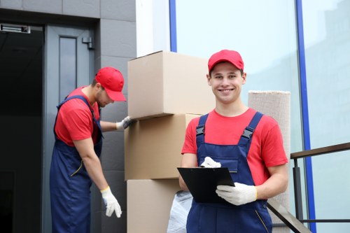 Local movers handling a flat move in Shoreditch