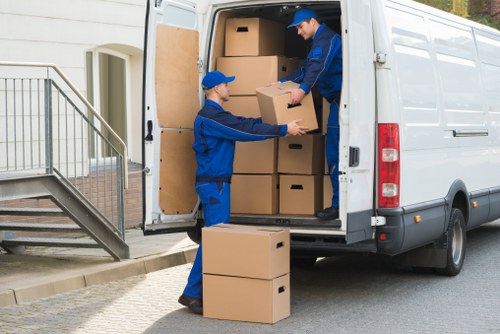 Local movers managing a residential relocation in Shoreditch