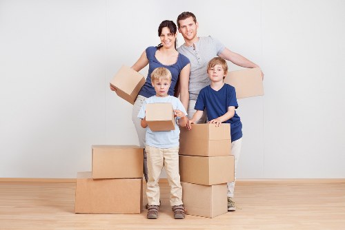 House movers planning a local relocation in Shoreditch