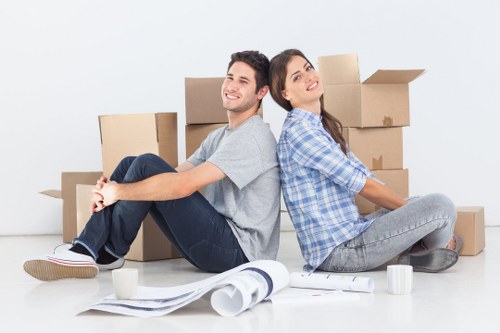 Organised unpacking service in Shoreditch home