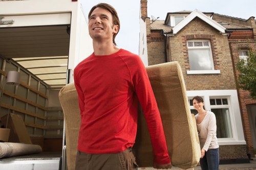 Packing and loading for a removals job