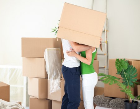 Professional removals staff planning a Shoreditch relocation