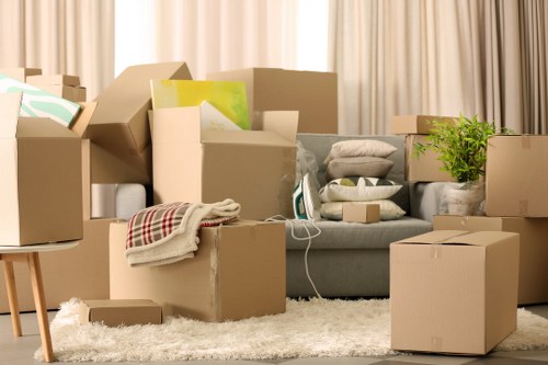 Office relocation support in Shoreditch with desks and equipment