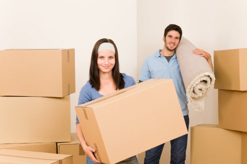Team responding to a safety issue during a move
